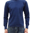 Load image into Gallery viewer, Buzz Rickson Waffle-Knit Thermal T-Shirt Men's Casual Long Sleeve Plain Crew Neck Waffle Tee BR63755 128 Navy-Blue