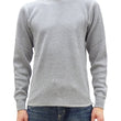 Load image into Gallery viewer, Buzz Rickson Waffle-Knit Thermal T-Shirt Men's Casual Long Sleeve Plain Crew Neck Waffle Tee BR63755 113 Heather Grey