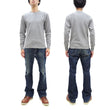 Load image into Gallery viewer, Buzz Rickson Waffle-Knit Thermal T-Shirt Men's Casual Long Sleeve Plain Crew Neck Waffle Tee BR63755 113 Heather Grey
