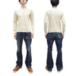 Load image into Gallery viewer, Buzz Rickson Waffle-Knit Thermal T-Shirt Men's Casual Long Sleeve Plain Crew Neck Waffle Tee BR63755 109 Natural