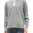 Load image into Gallery viewer, Buzz Rickson Waffle-Knit Thermal Henley T-Shirt Men's Long Sleeve Plain 3-Button Placket Heavyweight Thermal Tee BR68130 113 Heather-Gray