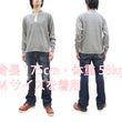 Load image into Gallery viewer, Buzz Rickson Waffle-Knit Thermal Henley T-Shirt Men's Long Sleeve Plain 3-Button Placket Heavyweight Thermal Tee BR68130 113 Heather-Gray
