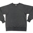 Load image into Gallery viewer, Buzz Rickson Freedom Sleeve Sweatshirt Men's Casual Plain Crewneck Tubular Knit Loop-wheeled Sweatshirt BR69463 119 Faded-Black