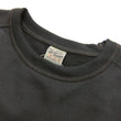 Load image into Gallery viewer, Buzz Rickson Freedom Sleeve Sweatshirt Men's Casual Plain Crewneck Tubular Knit Loop-wheeled Sweatshirt BR69463 119 Faded-Black