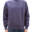 Load image into Gallery viewer, Buzz Rickson Freedom Sleeve Sweatshirt Men's Casual Plain Crewneck Tubular Knit Loop-wheeled Sweatshirt BR69463 128 Faded-Navy-Blue