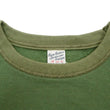 Load image into Gallery viewer, Buzz Rickson Freedom Sleeve Sweatshirt Men's Casual Plain Crewneck Tubular Knit Loop-wheeled Sweatshirt BR69463 149 Faded-Olive