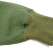Load image into Gallery viewer, Buzz Rickson Freedom Sleeve Sweatshirt Men's Casual Plain Crewneck Tubular Knit Loop-wheeled Sweatshirt BR69463 149 Faded-Olive