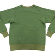 Load image into Gallery viewer, Buzz Rickson Freedom Sleeve Sweatshirt Men's Casual Plain Crewneck Tubular Knit Loop-wheeled Sweatshirt BR69463 149 Faded-Olive