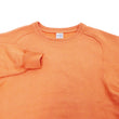 Load image into Gallery viewer, Buzz Rickson Freedom Sleeve Sweatshirt Men's Casual Plain Crewneck Tubular Knit Loop-wheeled Sweatshirt BR69463 159 Faded-Orange