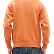 Load image into Gallery viewer, Buzz Rickson Freedom Sleeve Sweatshirt Men's Casual Plain Crewneck Tubular Knit Loop-wheeled Sweatshirt BR69463 159 Faded-Orange