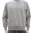 Load image into Gallery viewer, Buzz Rickson Freedom Sleeve Sweatshirt Men's Casual Plain Crewneck Tubular Knit Loop-wheeled Sweatshirt BR69463 113 Heather-Gray