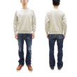 Load image into Gallery viewer, Buzz Rickson Freedom Sleeve Sweatshirt Men's Casual Plain Crewneck Tubular Knit Loop-wheeled Sweatshirt BR69463 131 Oatmeal Color