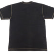 Load image into Gallery viewer, Buzz Rickson Henley T-Shirt Men's Short Sleeve Plain Loopwheeled Slub Yarn Tee BR79192 119 Black