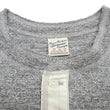 Load image into Gallery viewer, Buzz Rickson Henley T-Shirt Men's Short Sleeve Plain Loopwheeled Slub Yarn Tee BR79192 113 Heather-Gray