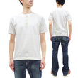 Load image into Gallery viewer, Buzz Rickson Henley T-Shirt Men's Short Sleeve Plain Loopwheeled Slub Yarn Tee BR79192 101 White