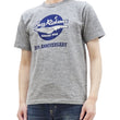 Load image into Gallery viewer, Buzz Rickson T-shirt Men's Brand Logo Graphic Short Sleeve Loopwheeled Heavyweight Slub Tee BR79194 113 Heather-Gray
