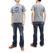 Load image into Gallery viewer, Buzz Rickson T-shirt Men's Brand Logo Graphic Short Sleeve Loopwheeled Heavyweight Slub Tee BR79194 113 Heather-Gray