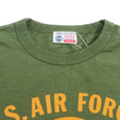 Load image into Gallery viewer, Buzz Rickson T-shirt Men's Griffiss Air Force Base Military Graphic Short Sleeve Loopwheeled Tee BR79343 149 Olive