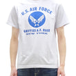 Load image into Gallery viewer, Buzz Rickson T-shirt Men's Griffiss Air Force Base Military Graphic Short Sleeve Loopwheeled Tee BR79343 101 White