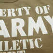 Load image into Gallery viewer, Buzz Rickson T-shirt Men's U.S. Army Athletic Department Military Graphic Short Sleeve Loopwheeled Tee BR79348 135 Khaki