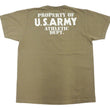 Load image into Gallery viewer, Buzz Rickson T-shirt Men's U.S. Army Athletic Department Military Graphic Short Sleeve Loopwheeled Tee BR79348 135 Khaki