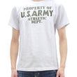 Load image into Gallery viewer, Buzz Rickson T-shirt Men's U.S. Army Athletic Department Military Graphic Short Sleeve Loopwheeled Tee BR79348 101 White