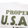 Load image into Gallery viewer, Buzz Rickson T-shirt Men's U.S. Army Athletic Department Military Graphic Short Sleeve Loopwheeled Tee BR79348 101 White