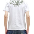 Load image into Gallery viewer, Buzz Rickson T-shirt Men's U.S. Army Athletic Department Military Graphic Short Sleeve Loopwheeled Tee BR79348 101 White