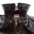 Load image into Gallery viewer, Buzz Rickson A-2 Flight Jacket Men's Reproduction of Aero Leather W535 ac-21996 A2 Leather Bomber Jacket with Red Rib BR80644 Seal-Brown