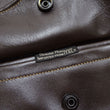 Load image into Gallery viewer, Buzz Rickson A-2 Flight Jacket Men's Reproduction of Aero Leather W535 ac-21996 A2 Leather Bomber Jacket with Red Rib BR80644 Seal-Brown