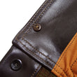 Laden Sie das Bild in den Galerie-Viewer, Buzz Rickson A-1 Flight Jacket Men's Reproduction of A1 Leather Bomber Jacket BR80649 Seal-Brown