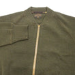 Load image into Gallery viewer, Buzz Rickson Zip Front Sweater Men's Reproduction of WWII USAAF Type C-2 Sweaters Wool Cardigan BR90259 Olive