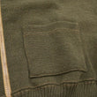 Load image into Gallery viewer, Buzz Rickson Zip Front Sweater Men's Reproduction of WWII USAAF Type C-2 Sweaters Wool Cardigan BR90259 Olive