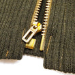 Load image into Gallery viewer, Buzz Rickson Zip Front Sweater Men's Reproduction of WWII USAAF Type C-2 Sweaters Wool Cardigan BR90259 Olive