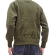 Load image into Gallery viewer, Buzz Rickson Zip Front Sweater Men's Reproduction of WWII USAAF Type C-2 Sweaters Wool Cardigan BR90259 Olive