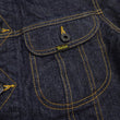 Load image into Gallery viewer, Studio D'Artisan Men's Blanket-Lined Denim Western Jacket - 14oz Left-Hand Twill, Inspired by Lee 101 Storm Rider, Modern Slim Fit, Made in Japan (SDA D4187)