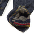 Load image into Gallery viewer, Studio D'Artisan Men's Blanket-Lined Denim Western Jacket - 14oz Left-Hand Twill, Inspired by Lee 101 Storm Rider, Modern Slim Fit, Made in Japan (SDA D4187)
