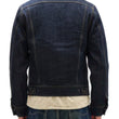 Load image into Gallery viewer, Studio D'Artisan Men's Blanket-Lined Denim Western Jacket - 14oz Left-Hand Twill, Inspired by Lee 101 Storm Rider, Modern Slim Fit, Made in Japan (SDA D4187)