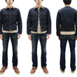 Load image into Gallery viewer, Studio D'Artisan Men's Blanket-Lined Denim Western Jacket - 14oz Left-Hand Twill, Inspired by Lee 101 Storm Rider, Modern Slim Fit, Made in Japan (SDA D4187)