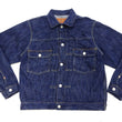 Laden Sie das Bild in den Galerie-Viewer, Studio D'artisan Denim Jacket Men's Type 2 Japanese Natural Indigo Dyed Jean Jacket D4563 One-Wash