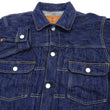 Laden Sie das Bild in den Galerie-Viewer, Studio D'artisan Denim Jacket Men's Type 2 Japanese Natural Indigo Dyed Jean Jacket D4563 One-Wash