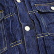 Laden Sie das Bild in den Galerie-Viewer, Studio D'artisan Denim Jacket Men's Type 2 Japanese Natural Indigo Dyed Jean Jacket D4563 One-Wash