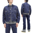 Laden Sie das Bild in den Galerie-Viewer, Studio D'artisan Denim Jacket Men's Type 2 Japanese Natural Indigo Dyed Jean Jacket D4563 One-Wash