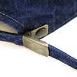 Load image into Gallery viewer, Studio D'artisan Denim Cap Men's Casual Denim Baseball Hat with a Patch, No-Mesh D7556 Blue Indigo