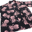 Load image into Gallery viewer, Duke Kahanamoku Hawaiian Shirt Men's Duke's Pineapple Short Sleeve Rayon Aloha Shirt DK36201 219 Black