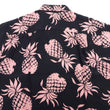 Load image into Gallery viewer, Duke Kahanamoku Hawaiian Shirt Men's Duke's Pineapple Short Sleeve Rayon Aloha Shirt DK36201 219 Black