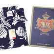 Load image into Gallery viewer, Duke Kahanamoku Hawaiian Shirt Men's Duke's Pineapple Short Sleeve Rayon Aloha Shirt DK36201 128 Navy-Blue