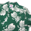 Load image into Gallery viewer, Duke Kahanamoku Hawaiian Shirt Men's Duke's Pineapple Short Sleeve Rayon Aloha Shirt DK36201 146 Green