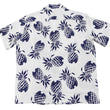 Load image into Gallery viewer, Duke Kahanamoku Hawaiian Shirt Men's Duke's Pineapple Short Sleeve Rayon Aloha Shirt DK36201 105 Off-White