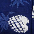 Load image into Gallery viewer, Duke Kahanamoku Cotton Hawaiian Shirt Men's 1950s Duke's Pineapple Print Reproduction Short-Sleeve Indigo Aloha Shirt DK39045 128 Navy-Blue